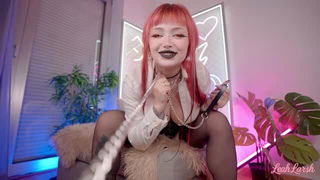 Leah Meow Makima dildo ride porn movie