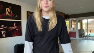 Abbie Sykes casual tomboy tease porno movie