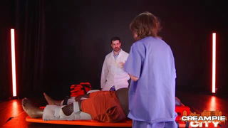 Medical roleplay patient creampie sex video