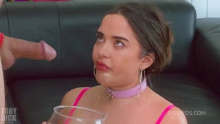 Roxy Richie facial and piss play porn clip